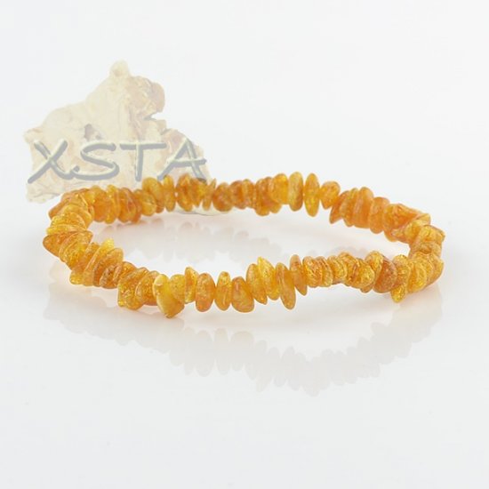 Wholesale chips Amber bracelet